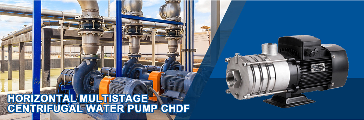 Horizontal multistage centrifugal water pump